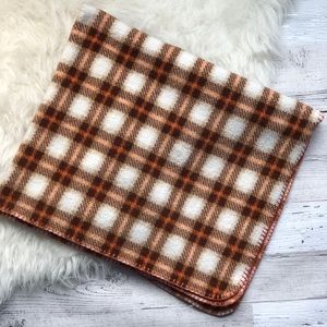 Vintage Gymboree plaid blanket for kids/baby